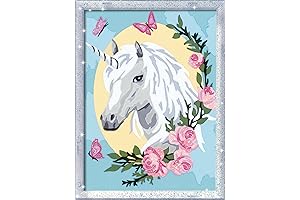 Ravensburger Unicorn Portrait Kids Paint by Numbers Kit