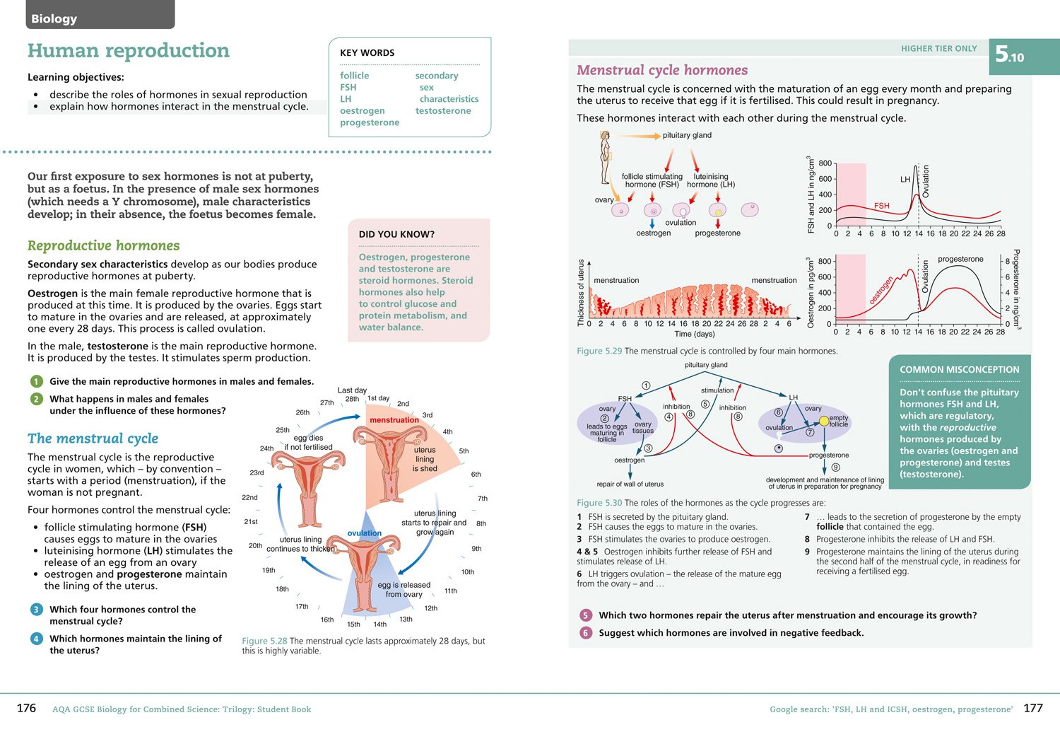 AQA GCSE Biology for Combined Science: Trilogy 9-1 Student Book