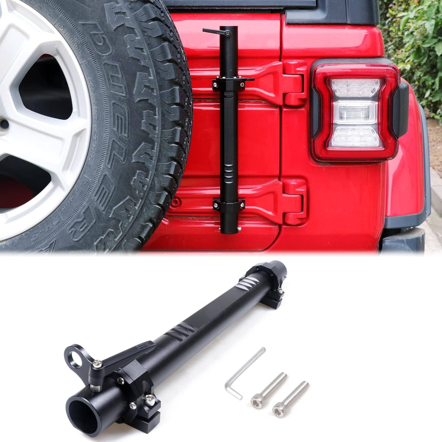 RERPRO for Jeep Wrangler Flag Mount Flag Pole Holder