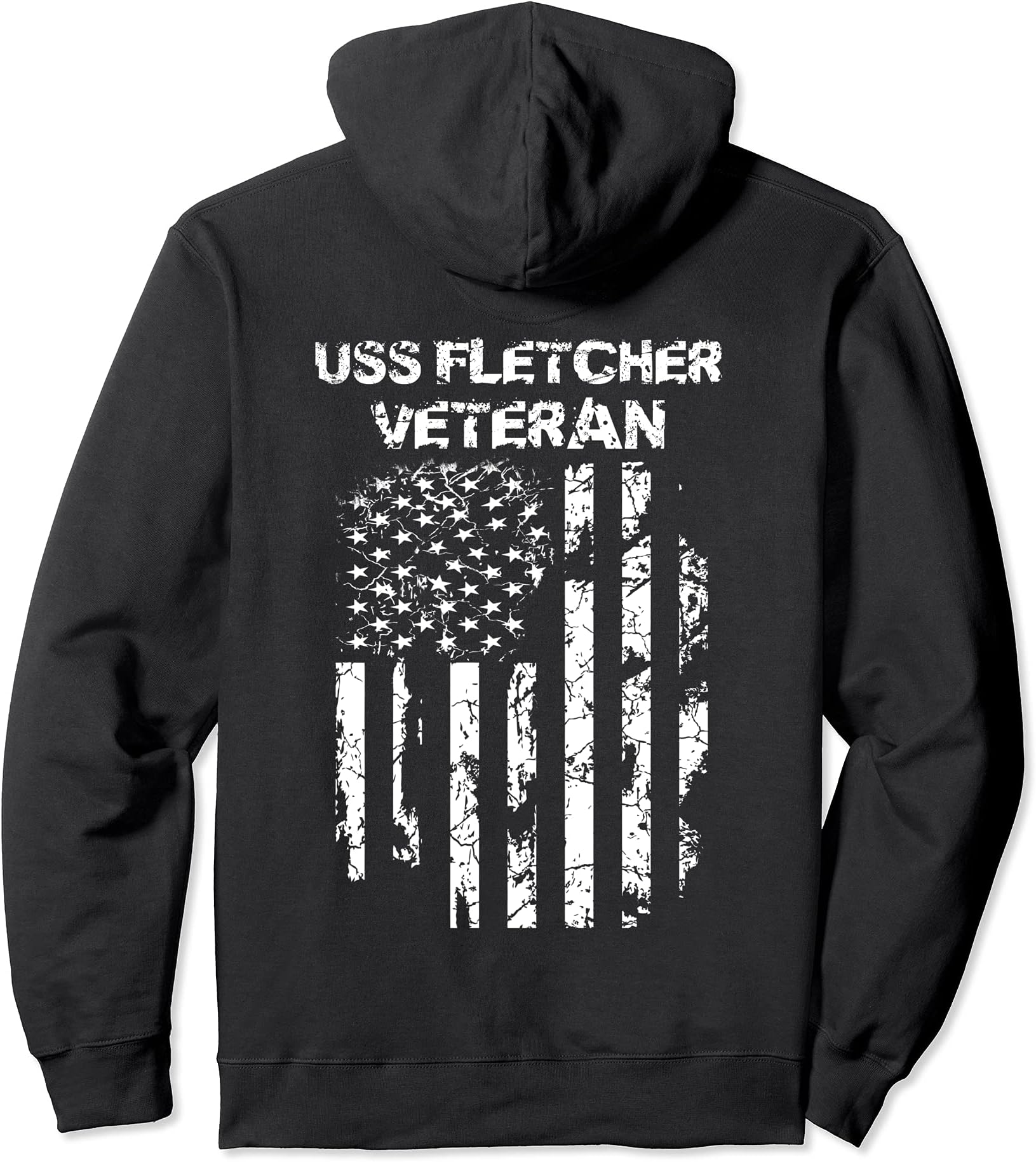 USS Fletcher Veteran Pullover Hoodie