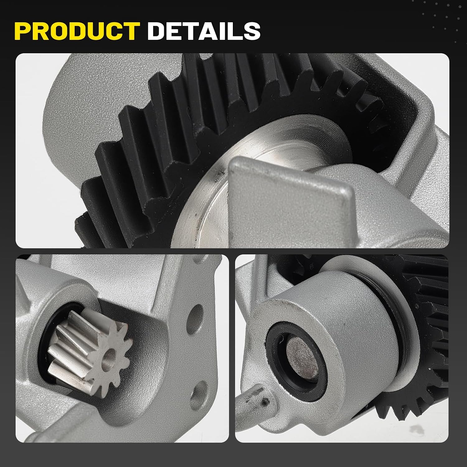 WP240309-2 Worm Gear Assembly with Bracket - Compatible with Whirlpool KitchenAid & Maytag Mixers - Replaces 4162100, 4162101 4169907 4169941 4170007 4176130 949544 AP6007401 PS734273 PS11740516