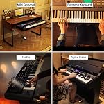 Sustain Pedal for Keyboard - Sovvid Piano pied pédale avec Polarity Switch pour toutes les marques claviers électroniques, MIDI Claviers, pianos numériques, Yamaha, Roland, Korg, Behringer, Moog et bien plus encore