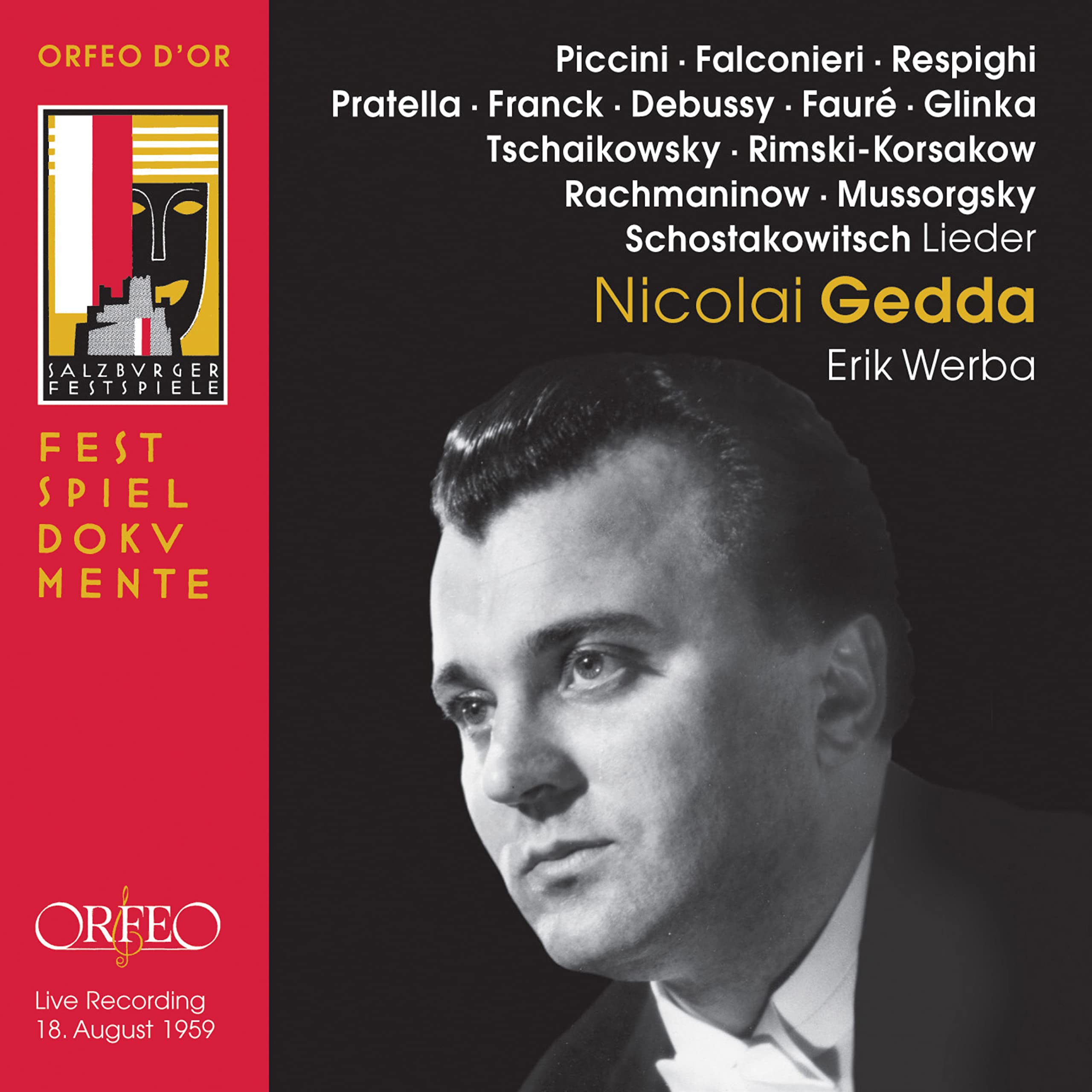 NICOLAI GEDDA:LIEDERABEND