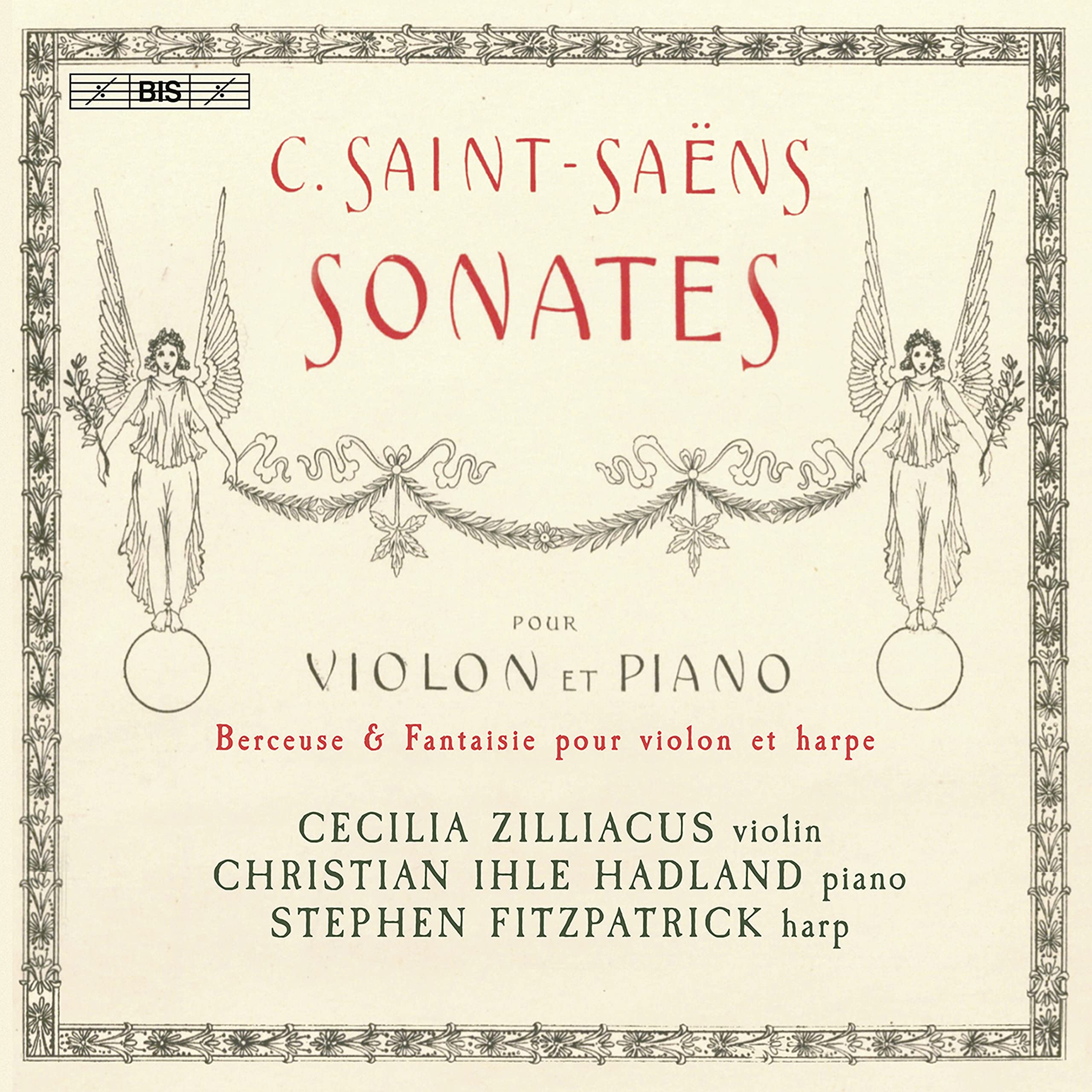Camille Saint-Saens: Sonatas for violin and piano