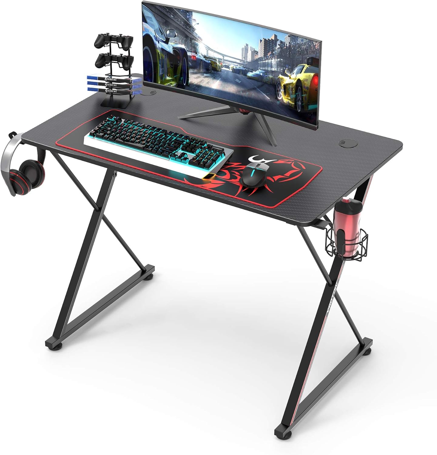 small ergonomic computer desk