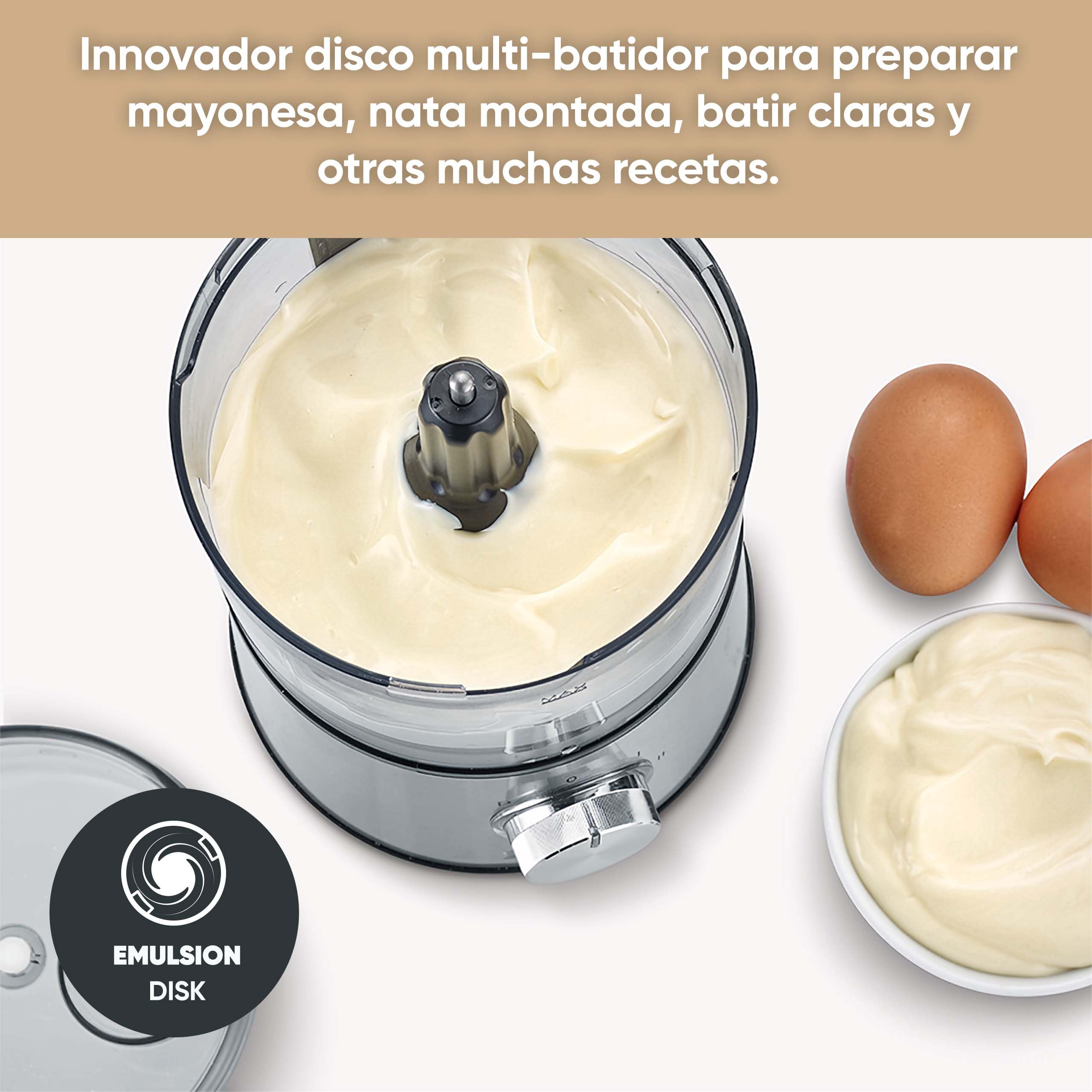 SEVERIN Multi Picadora Compacta, 400 W, 500 ml, Acero Inoxidable, 4 Velocidades, Negro y Plata KM 3865