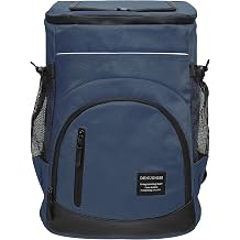 30L Soft Cooler Backpack 36-Can, Large Insulated Picnic Bag with Top Easy Access Pocket, Leakproof Thermal Rucksack for Camping Beach BBQ Lunch