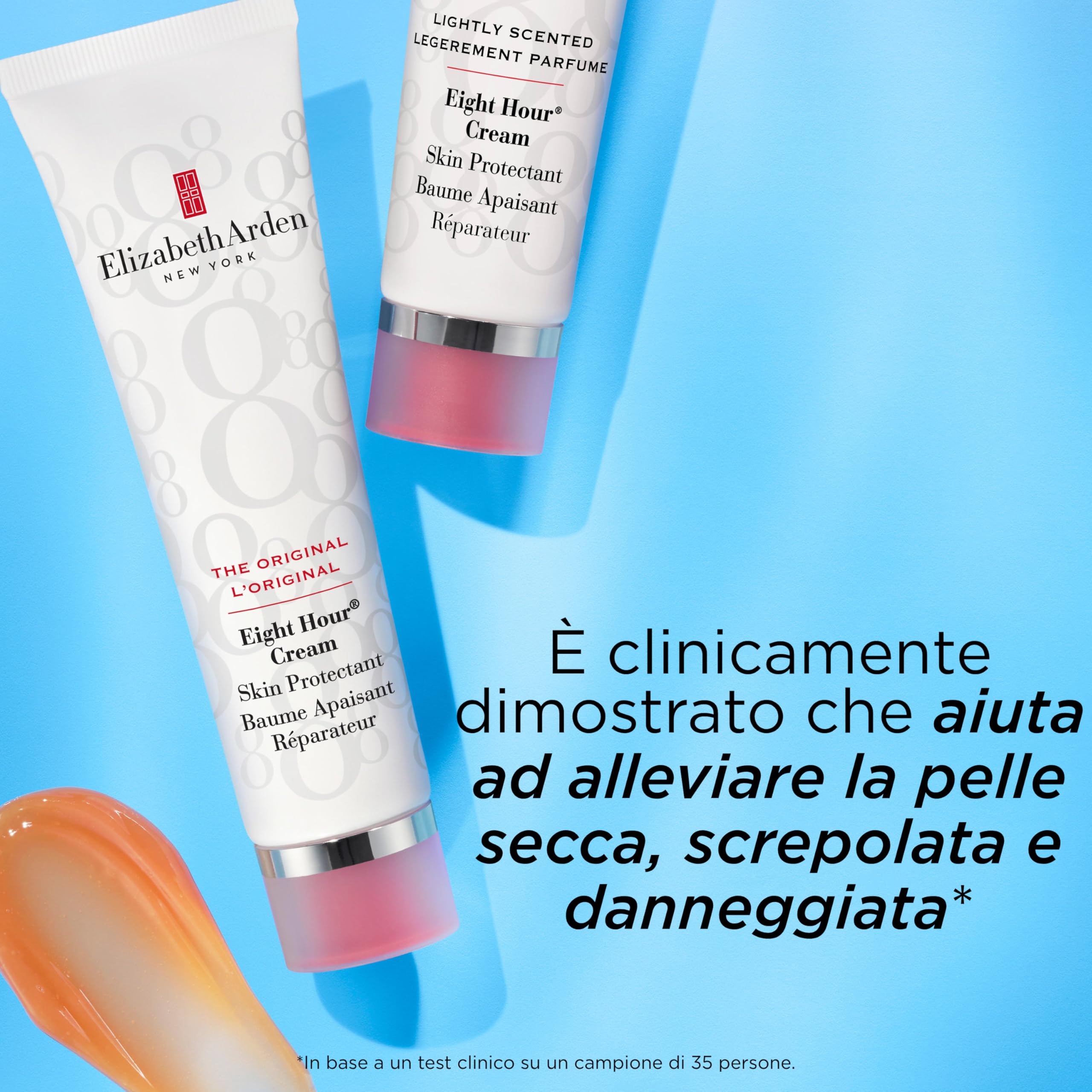 Elizabeth Arden - Eight Hour, Balsamo Riparatore Multifunzionale, Ammorbidisce, Ripara, Protegge e Lenisce la Pelle, Calma e Ripristina la Pelle di Viso, Labbra, Mani e Piedi - 50 ml