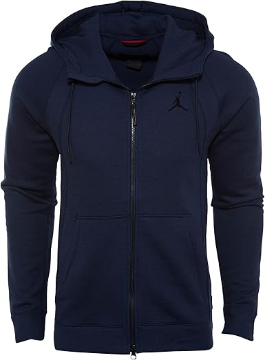 Jordan Sudadera Con Cremallera Wings Fleece Fz (Azul Marino), XL:  Amazon.es: Ropa