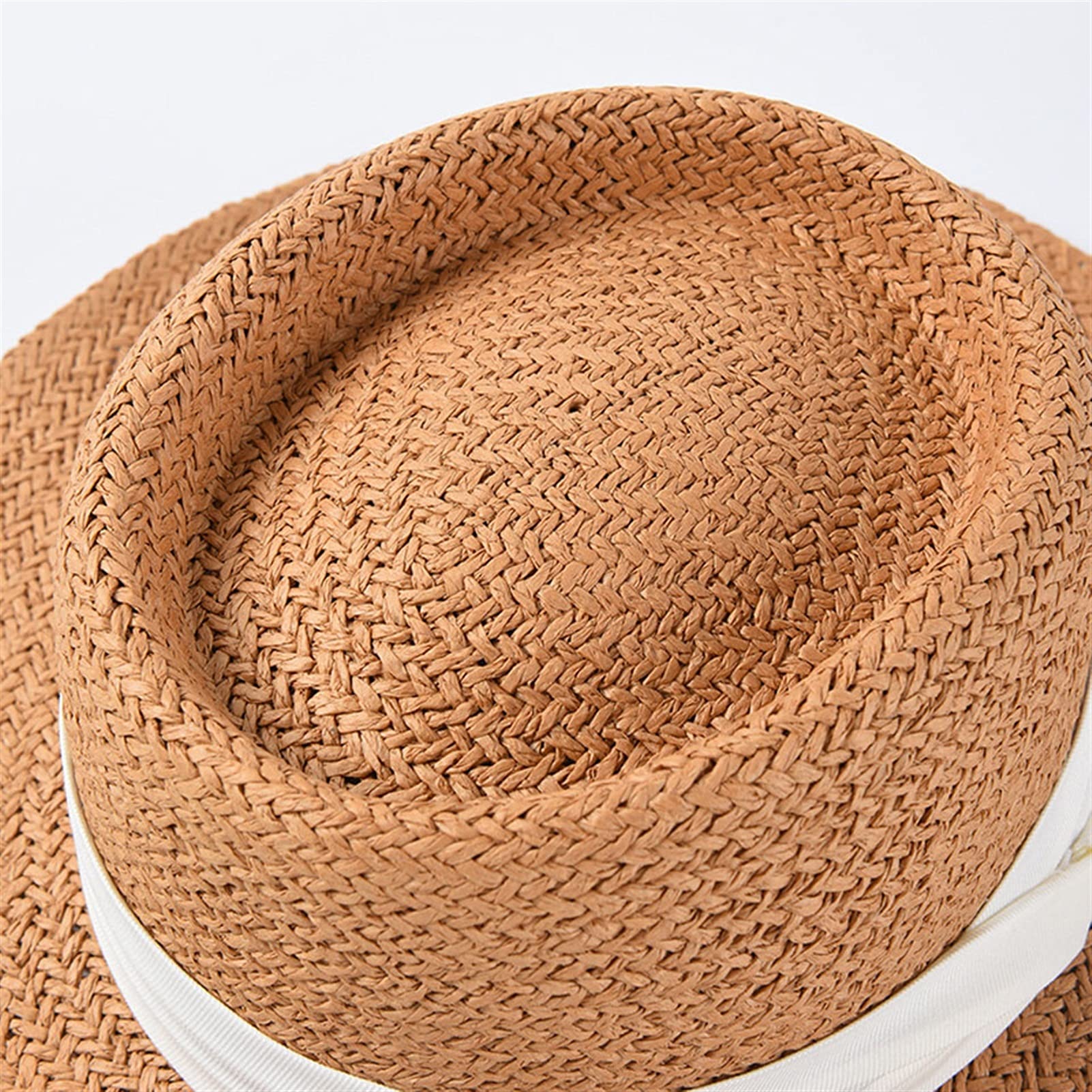 Niña Sombrero de Sol Sombrero de la Playa de la Playa para Las Mujeres de Verano Holiday Cap Fashion Concave Flat Top PROTECTER Protector Protector Hats Hats Cap Verano Sombrero