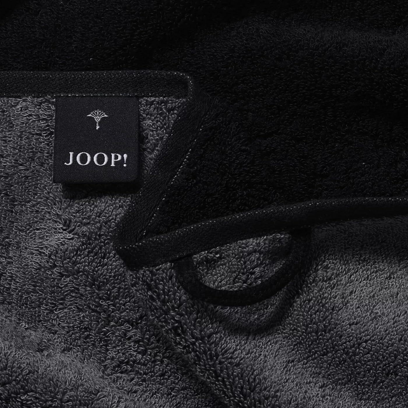 Joop! Juego de toallas de mano, 10 piezas, clásicas, 2 toallas de ducha, 4 toallas de mano, 4 toallas de invitados, color negro