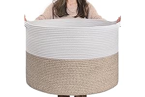 INDRESSME Large Laundry Basket for Home and Living