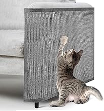 Tappetino Tiragraffi per Gatti, 60x40 cm Antigraffio in Sisal Naturale, Tiragraffi per Gatti in Sisal, appetini Antigraffio per Gatti, Tappetino Tiragraffi Proteggi Tappeti e Divani