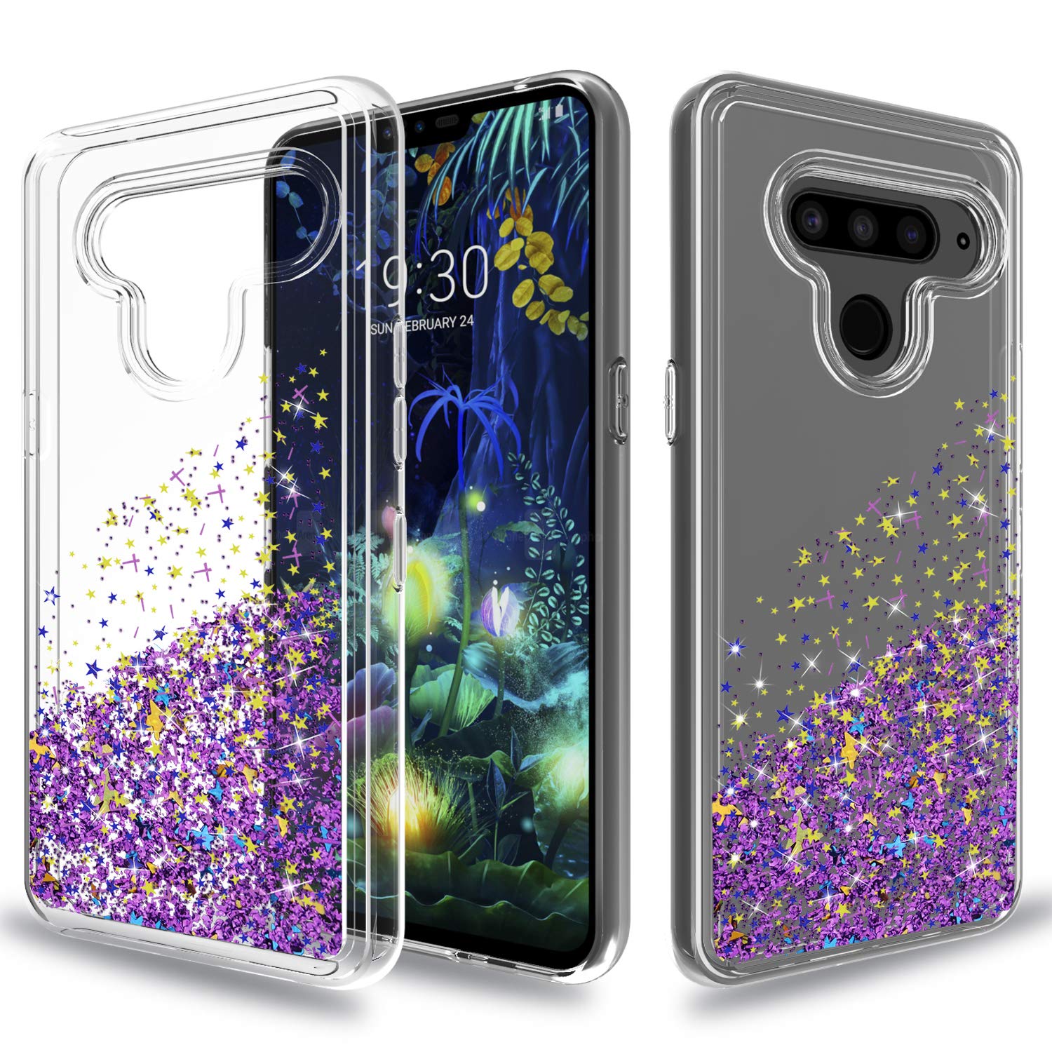 Wtiaw forLG V50 ThinQ Case,LG V50 Case,LG V50 ThinQ Phone Cases,LG V50