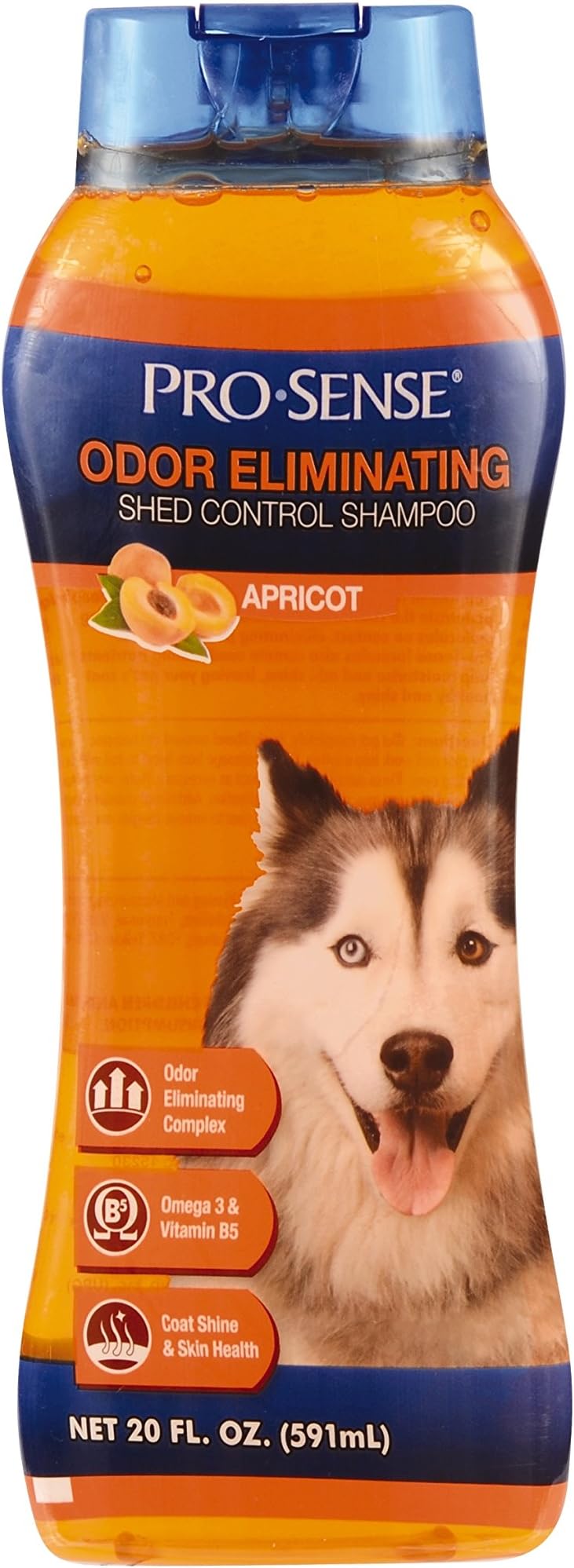 Pro Sense Shampoo Shed Control, Apricot Scent, 20 oz.