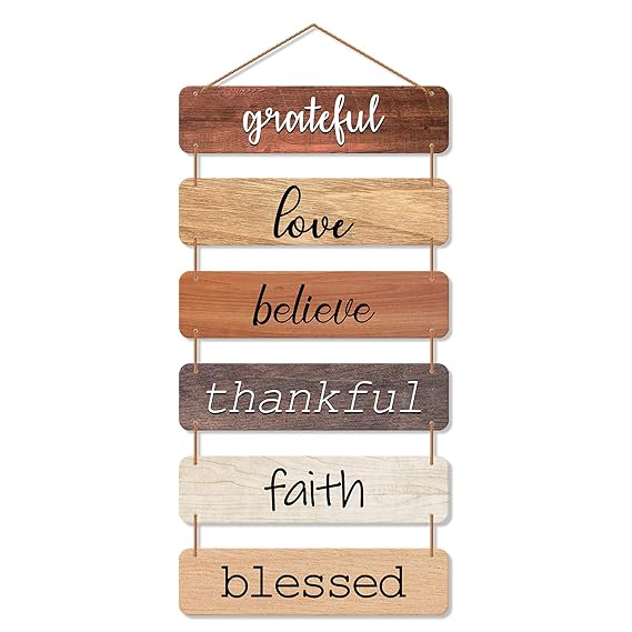 RAG28 Vintage Designer Wooden Wall Hangings Home Decor Items, Large