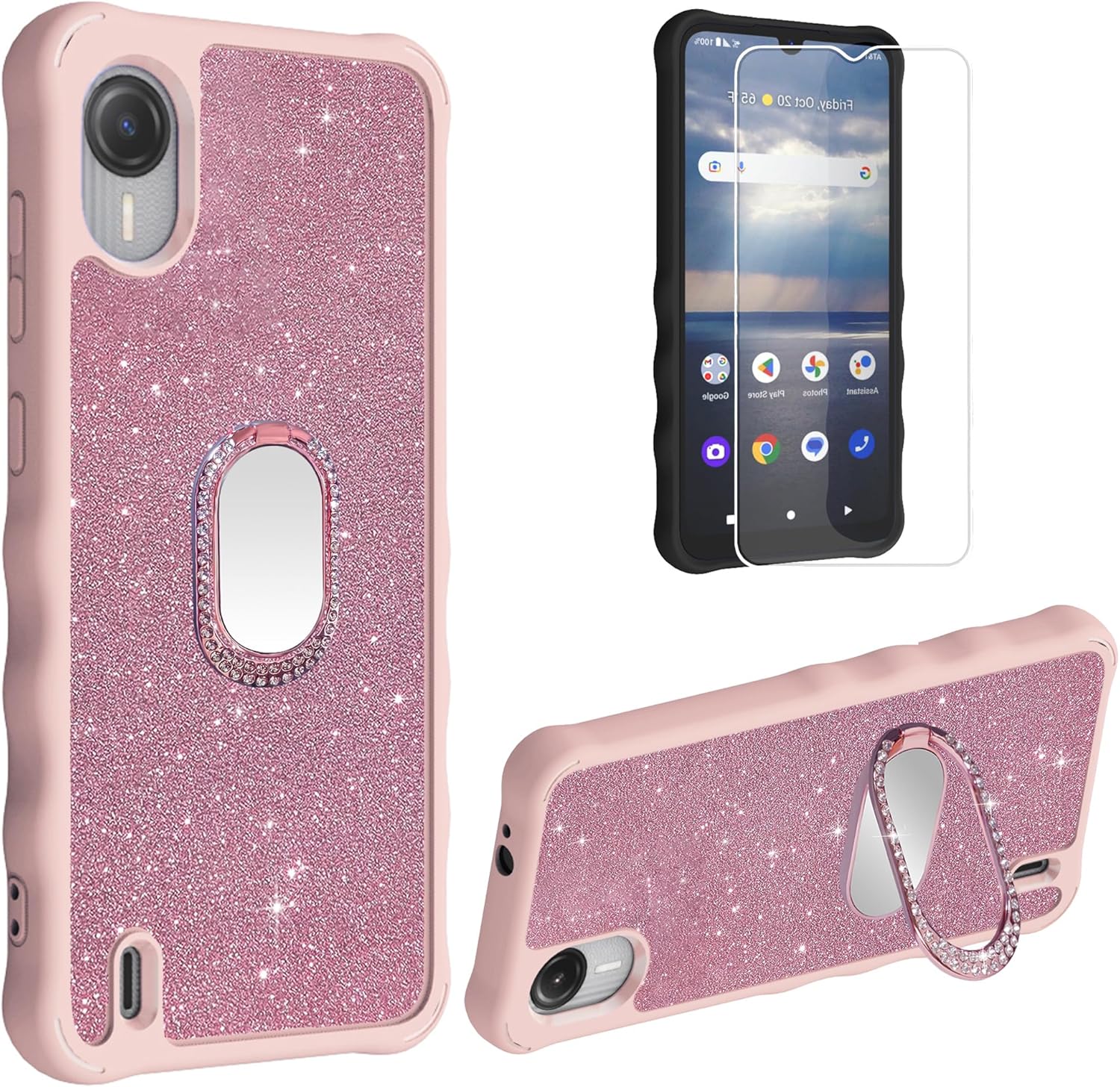 Generic for AT&T ATT Calypso 4 Case Compatible with Cricket