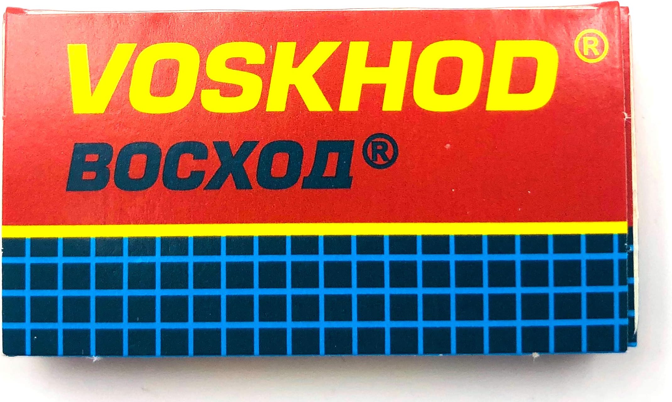 5 Voskhod Teflon Coated Double Edge Razor Blades