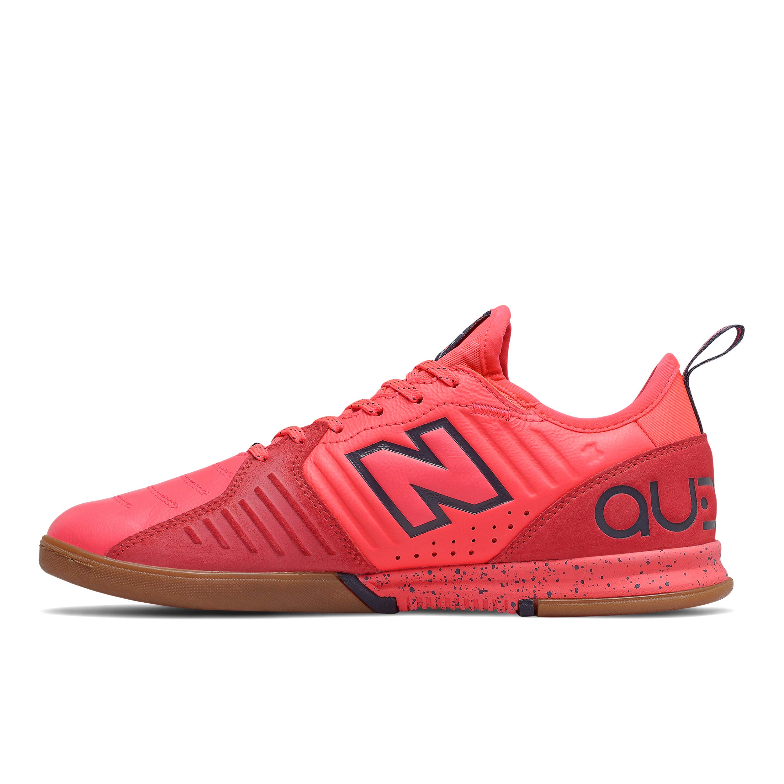 New Balance Men's Audazo Pro in V5 Soccer Shoe, Vivid Coral/Outerspace, 6 Wide