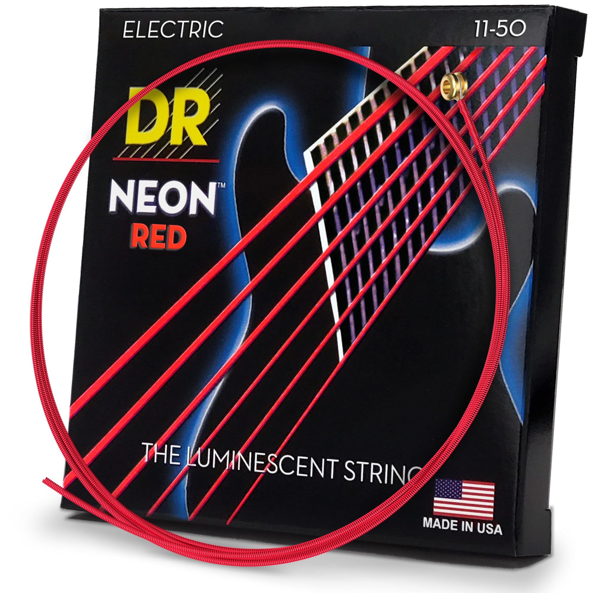 Hi-Def Neon Red Electric Heavy