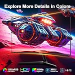 SANSUI 27 Inch Curved Gaming Monitor 200Hz 1ms with Speakers FHD 1080P Computer Monitor FreeSync|1500R|130% sRGB|HDR|Low Blue Light|HDMI DP Ports|VESA Mount|Metal Stand(ES-G27C1 HDMI Cable Incl.)