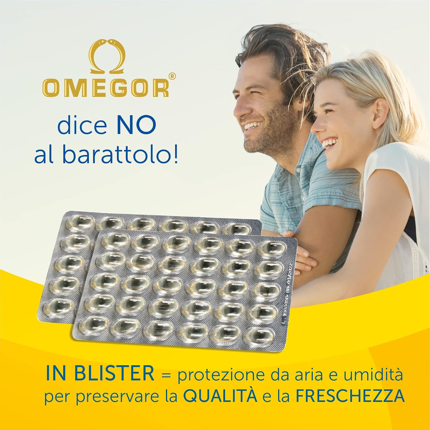 Omega 3 500mg - Olio di Pesce con 400mg EPA e DHA capsule 2:1 | L'unico  Omega 3 IFOS certificato 5 stelle dal 2006 | Integratore di Omega-3 fish  oil in capsule