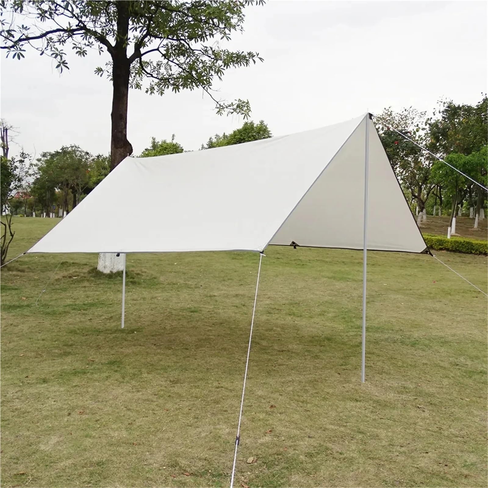 Piquets de Camping Poteaux de bâche réglables 2 m 1,9 en Alliage d'aluminium for auvent, Support Tente, bâtons légers for Camping Plein air(Red 2.0m)