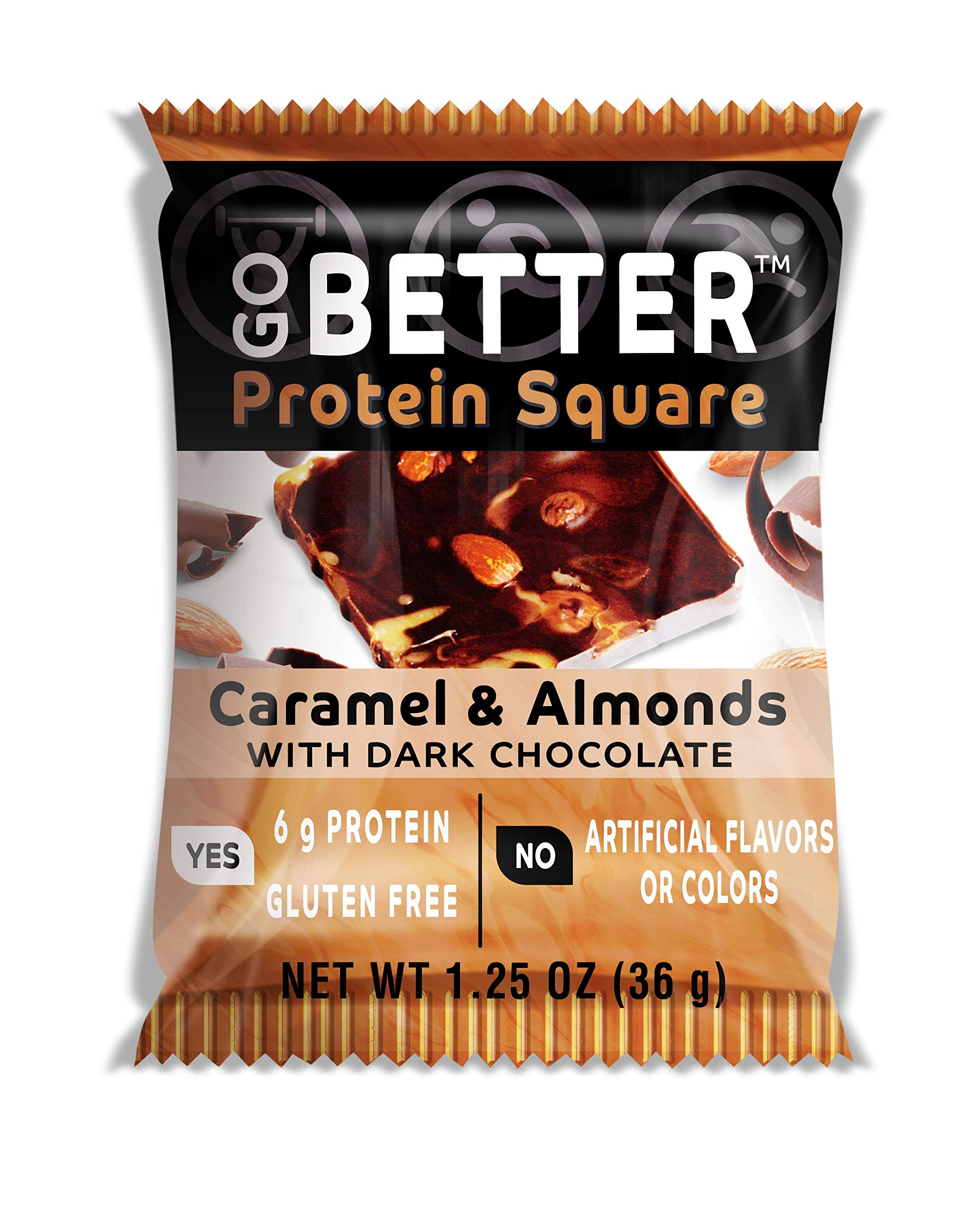 Buy GO BETTER Protein Squares Gluten Free Protein Bars with Non Dairy + Soy Free Ingredients