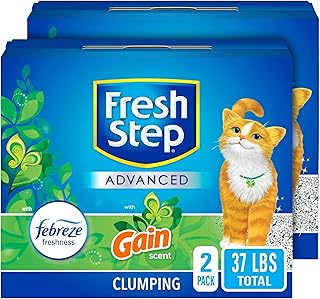Fresh Step Advanced Cat Litter Gain Scent