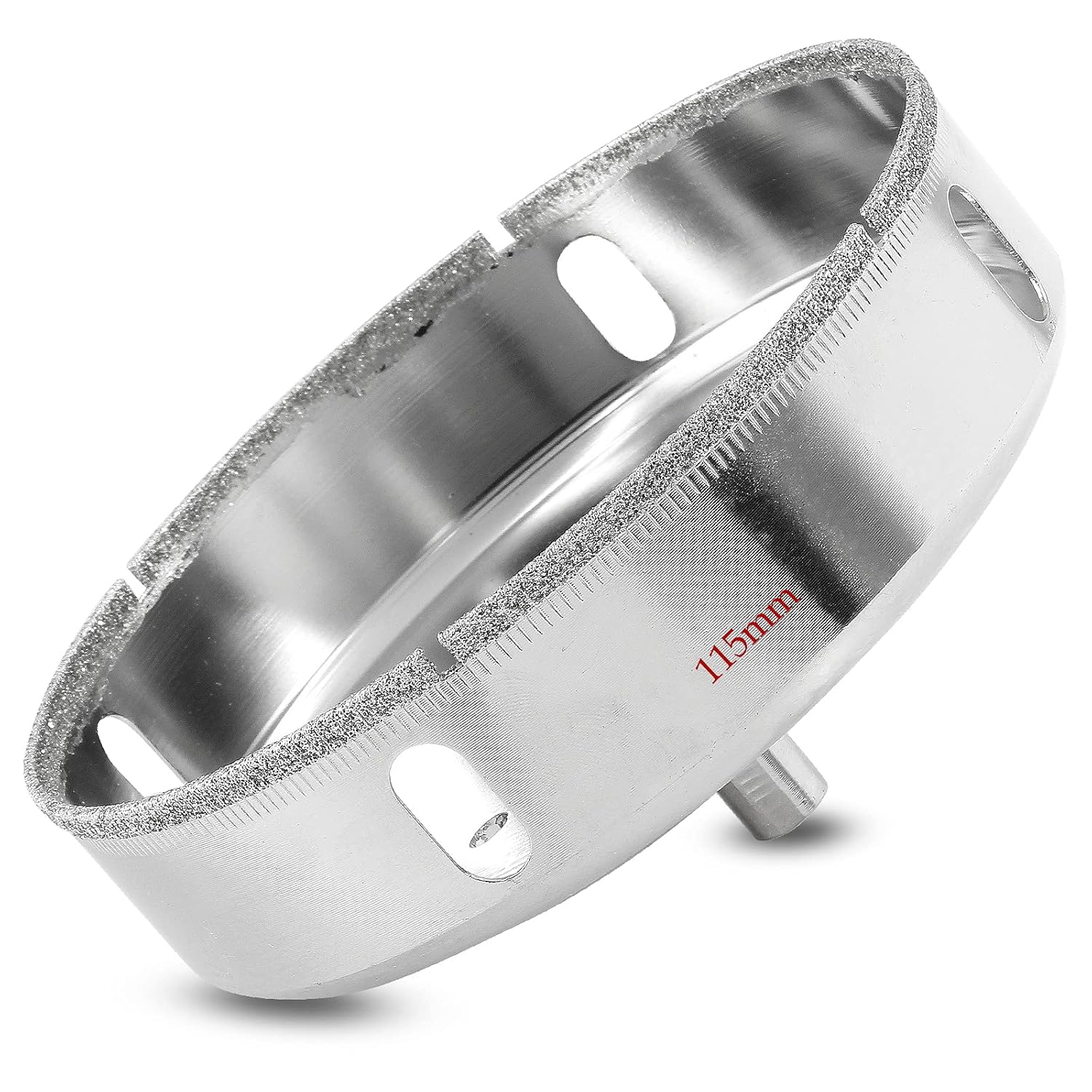 115mm/4 1/2 inch Diamond Hole Saw, 1.1 inch Cutting depth