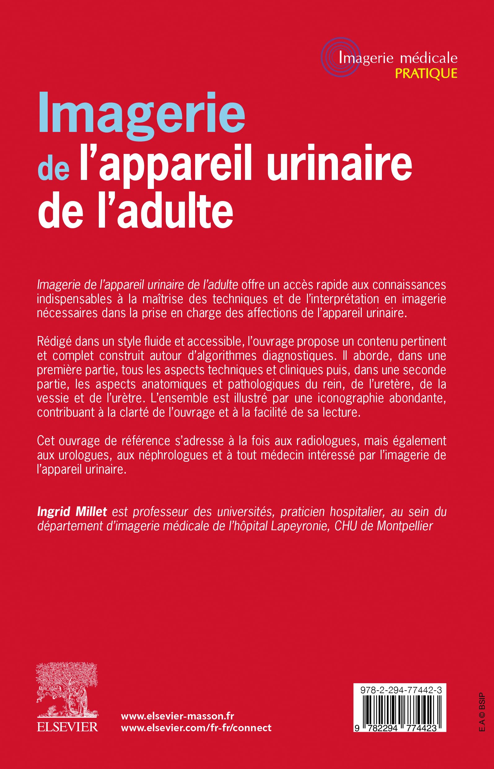 Imagerie de l'appareil urinaire de l'adulte