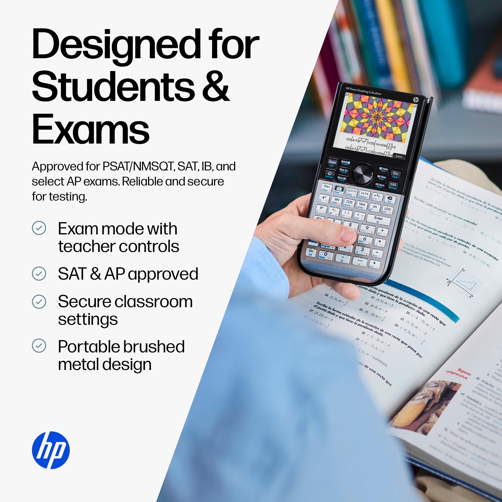 Amazon.co.jp: HP Prime Graphing Calculator – マルチタッチ 3.5