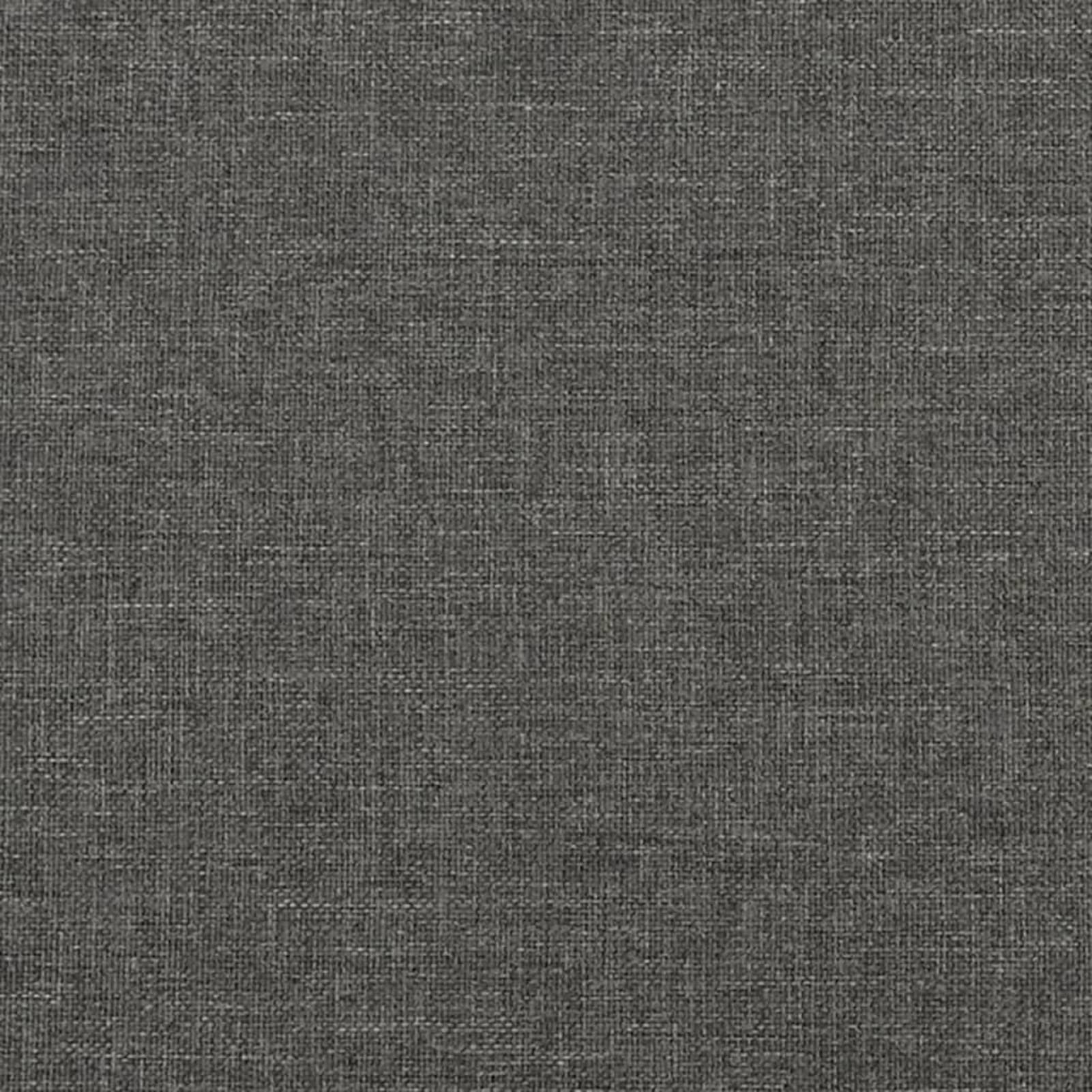 Cabeceros 2 Unidades, Cabezal De Cama, Cabecera para Cama, Cama Cabeza, Cabezales Dormitorios Modernos, Tela Gris Oscuro 72x5x78/88 cm
