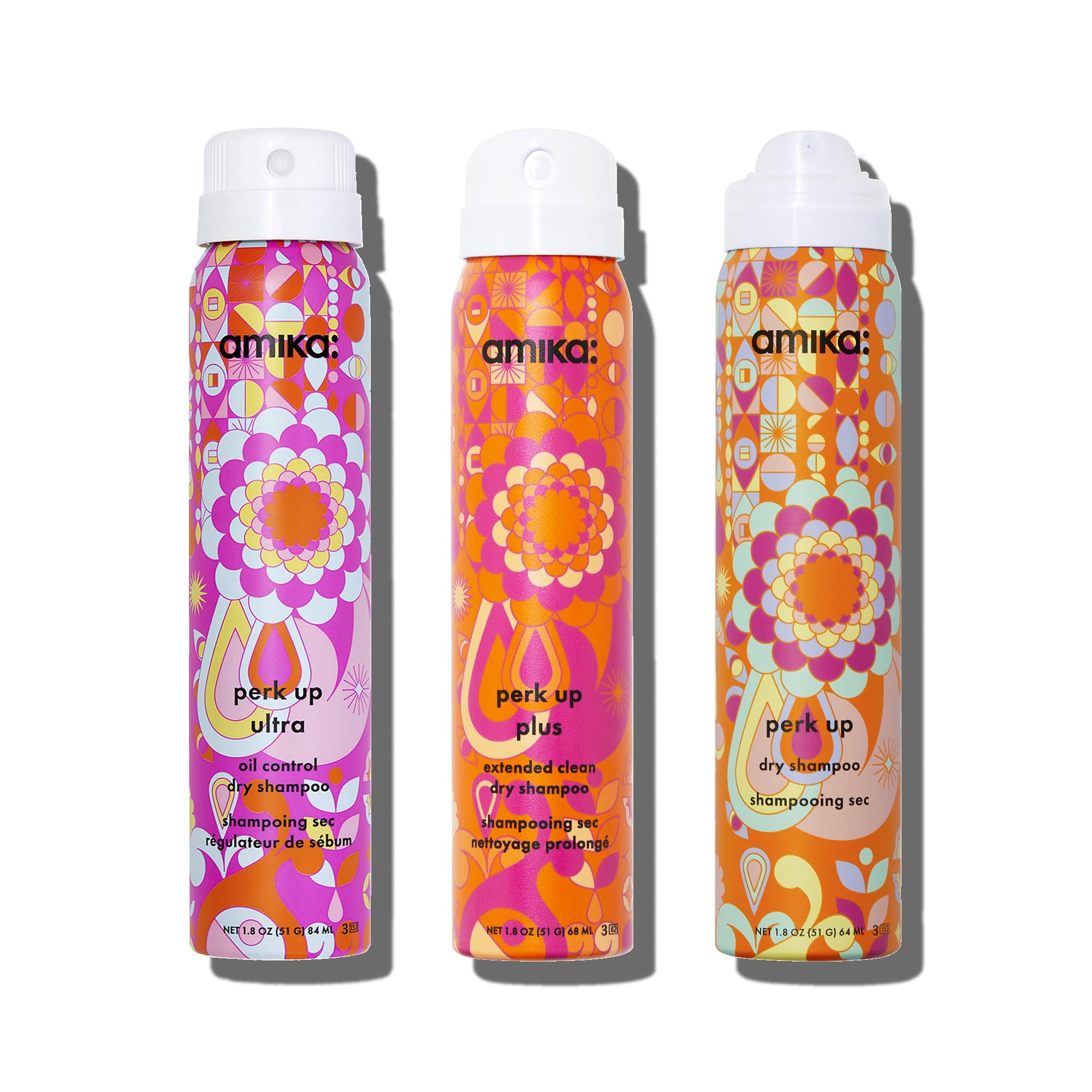 amikaperk up pursuit: dry shampoo trial set