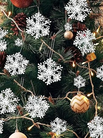 Christmas Tree Decoration Hanging Ornaments Items Hanging Accessories Christmas Tree Decoration Xmas Decoration2 Hanging Ornaments Pack of 62