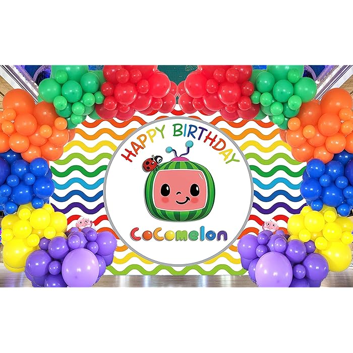 Buy STK Rainbow Balloon Arch Kit Compatible for JJ Balloon