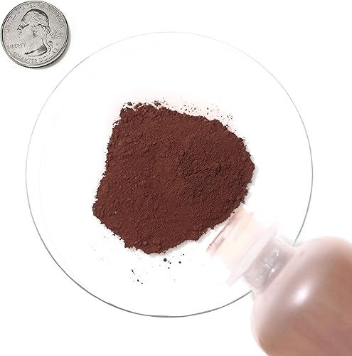 Miniatura 4 de Óxido de hierro rojo  botella de 8 onzas  99.7% de grado reactivo puro  polvo de 25 micrones