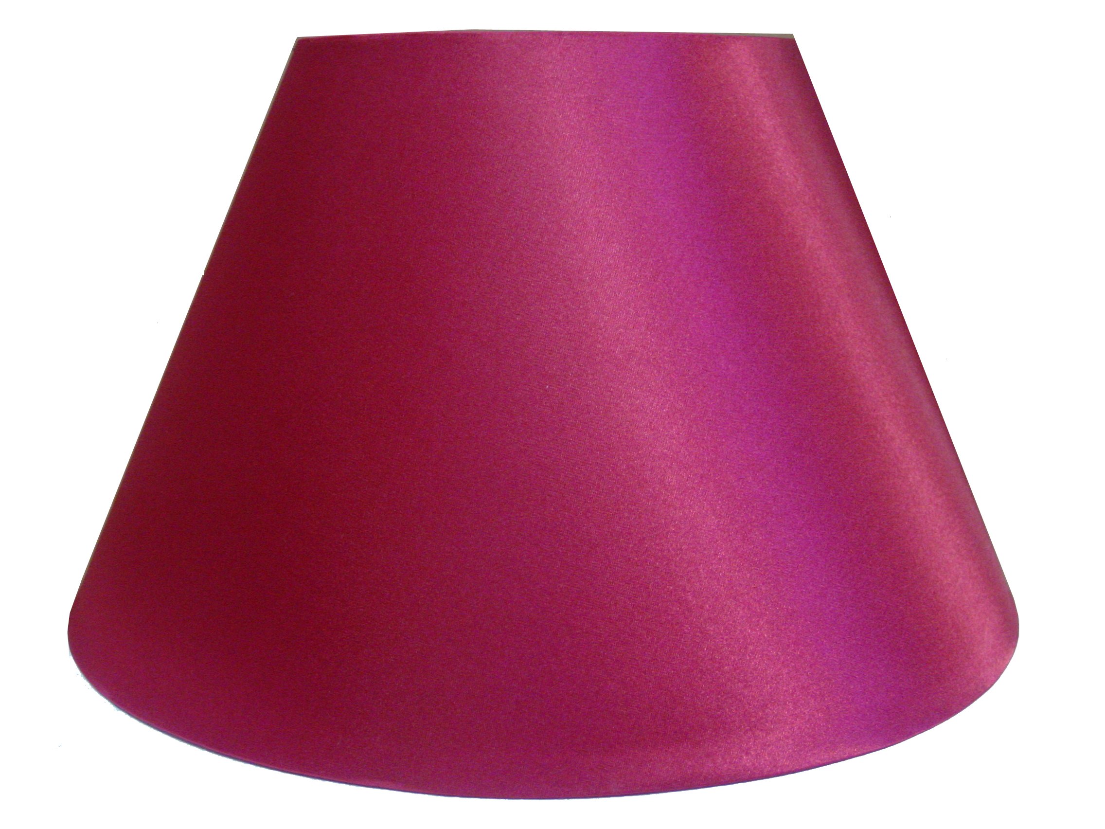 12" Empire Shiny Satin Pendant Ceiling Table Lamp Shade - Red