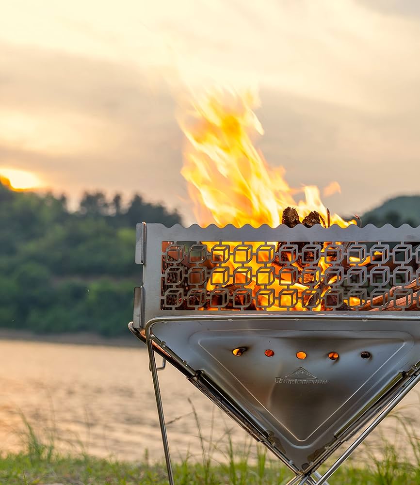 Amazon.co.jp: キャンピングムーン（CAMPING MOON）焚き火台 用 焚き火