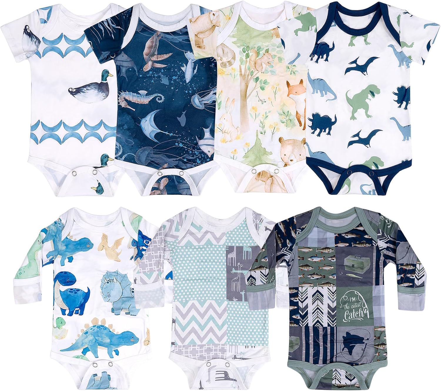 littogoose 23 Piece Newborns Layette Gift Set for Boys & Girls, Newborn to 6 Months, Baby Clothes Essential - Image 3