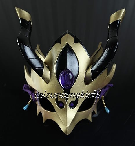 Amazon Co Jp ノーブランド品 実物撮影 Fate Grand Order Fgo 蘭陵王の仮面 コスプレ道具 ホビー