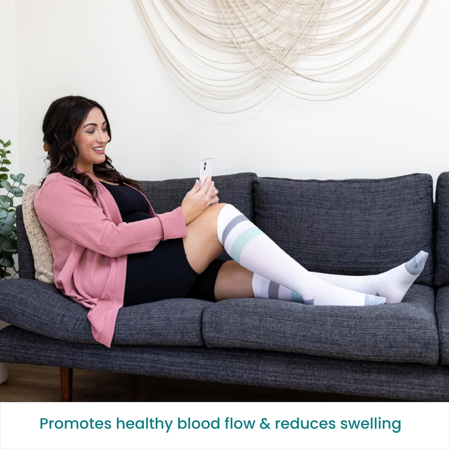 Motif Medical, Maternity Compression Socks, Must Have Items for Pregnancy - Image 6