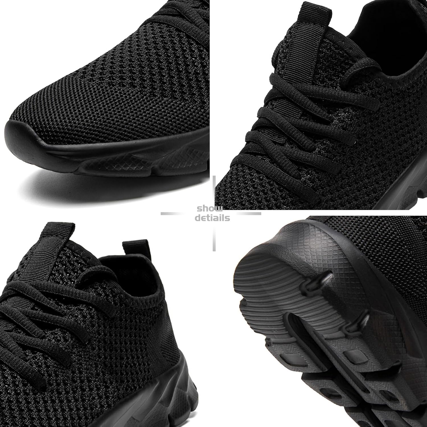 Womens Running Shoes Tennis Sneakers Non Slip Walking Gym Slip on Lightweight Workout Athletic Shoe - Image 6