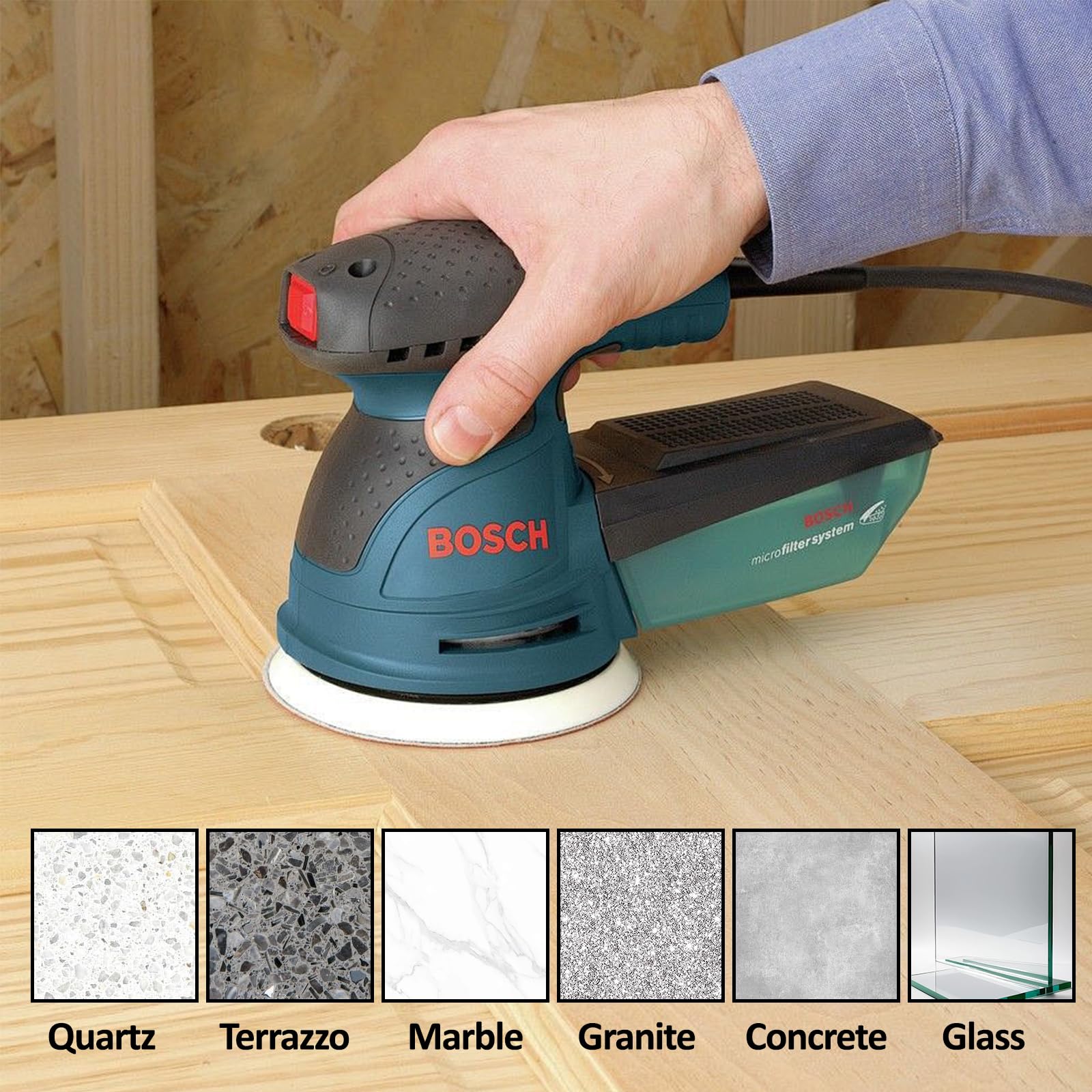 4-Zoll Diamant-Poliermittel Set – Nass & Trocken Für Granit, Beton & Marmor – Profi-Pads Von Rxxx Tools