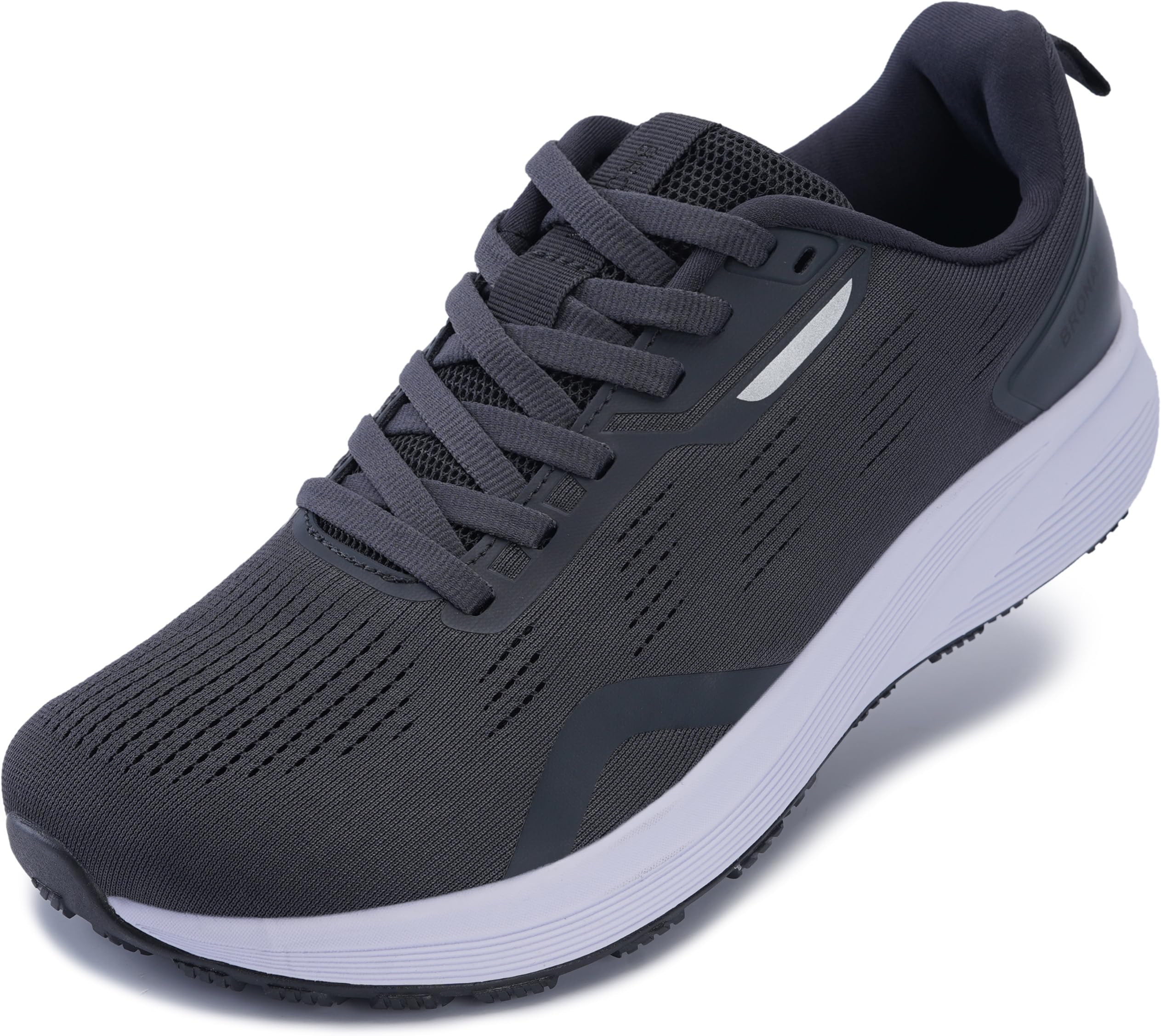 Men's Wide Toe Box Running Shoes | Natural Foot Shape Tennis Sneakers