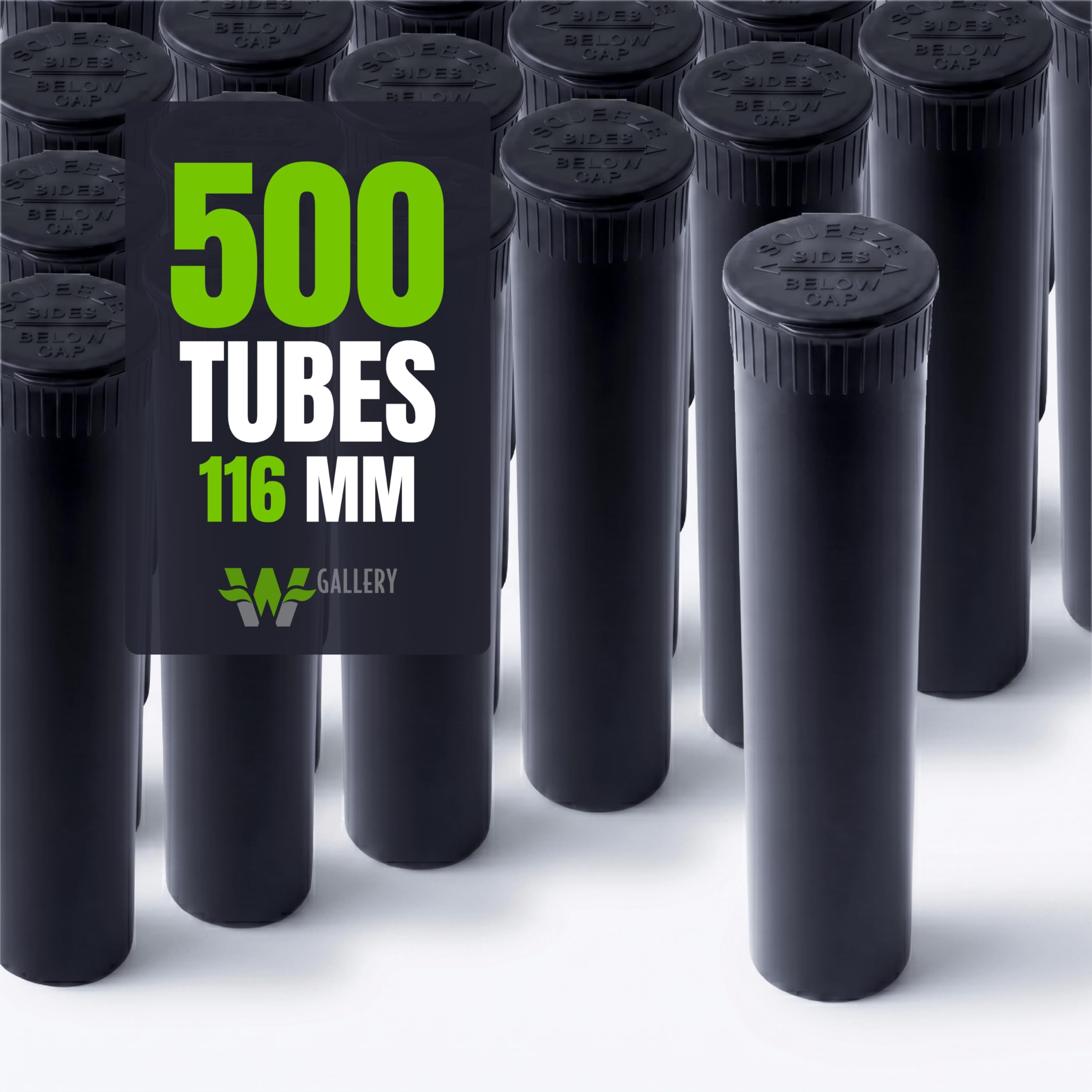 Tubes émoussés de 120 mm pour transporter vos accessoires en voyage sans odeur suspecte