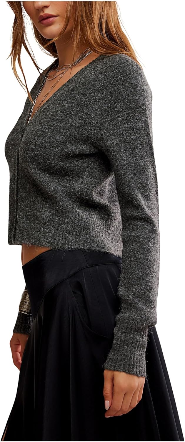 Free People Womens School Girl Cardi - Image 2