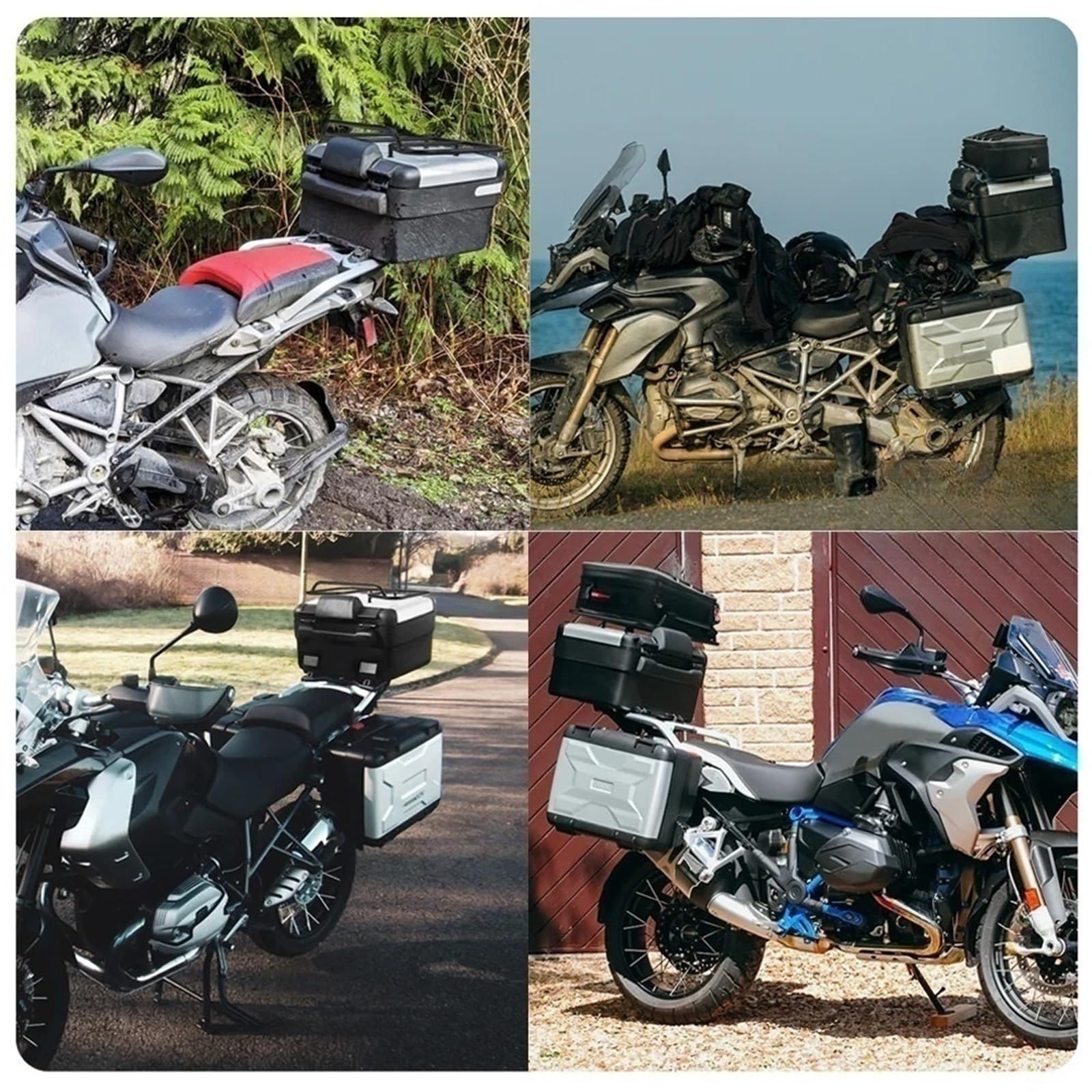 Wspornik Tylnego Bagażu Pasuje Do BM&W R1200GS R1250GS LC ADV Adventure Szyny Bagażowe(Side Rack with bag)