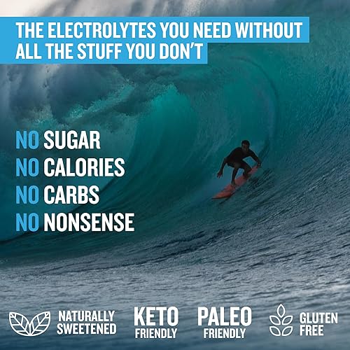 Miniatura 5 de PROTEKT Paquetes de electrolitos para recuperación e hidratación Bebidas de electrolitos orgánicas y sin azúcar Funciona más rápido que la bebida