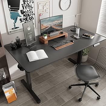 Amazon.co.jp: Alebert 電動式 昇降デスク 昇降式デスク 幅160